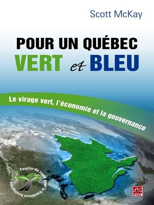 cover image of Pour un Québec vert et bleu